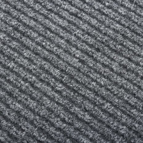 Droogloopmat 100x500 cm grijs 2