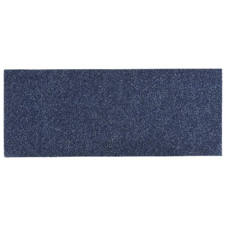 15 st Trapmatten zelfklevend rechthoekig 60x25 cm grijsblauw 4