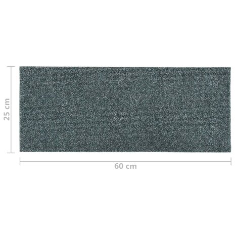 15 st Trapmatten zelfklevend rechthoekig 60x25 cm groen 7