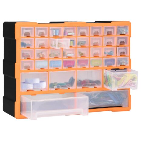 Organiser met 40 lades 52x16x37,5 cm 7