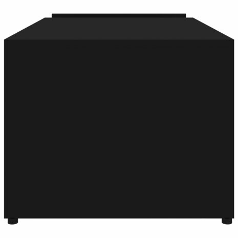Salontafel 90x45x35 cm bewerkt hout zwart 5