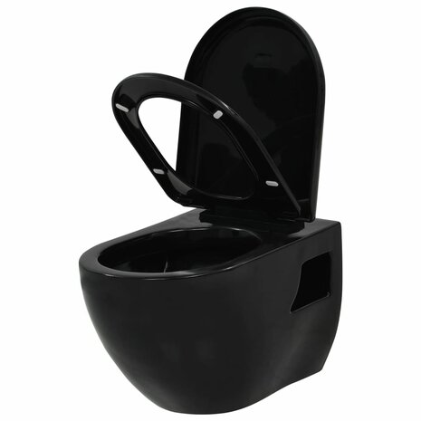 Wandtoilet keramiek zwart 3