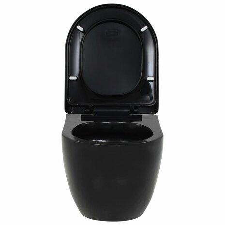 Wandtoilet keramiek zwart 4