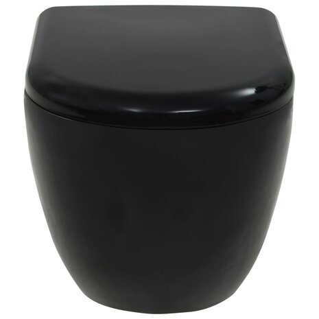 Wandtoilet keramiek zwart 6