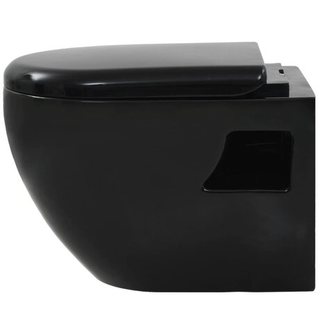 Wandtoilet keramiek zwart 7