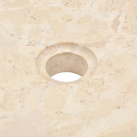 Gootsteen 40x12 cm marmer crème 7