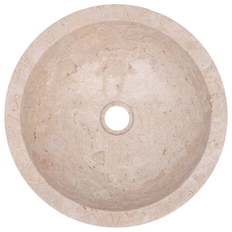 Gootsteen 40x12 cm marmer crème 10