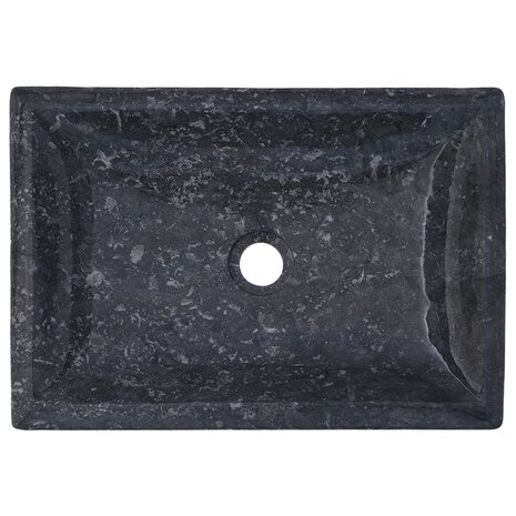 Gootsteen 50x35x10 cm marmer grijs 12
