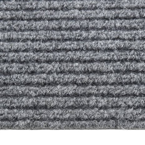 Droogloopmat 100x400 cm grijs 5