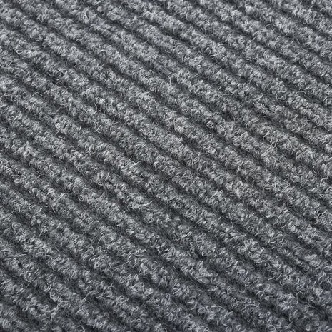 Droogloopmat 100x450 cm grijs 3