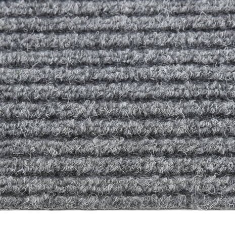 Droogloopmat 100x450 cm grijs 5