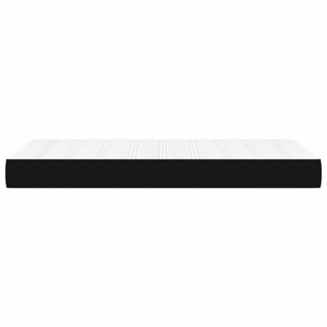 Pocketveringmatras 80x200x20 cm stof zwart 4