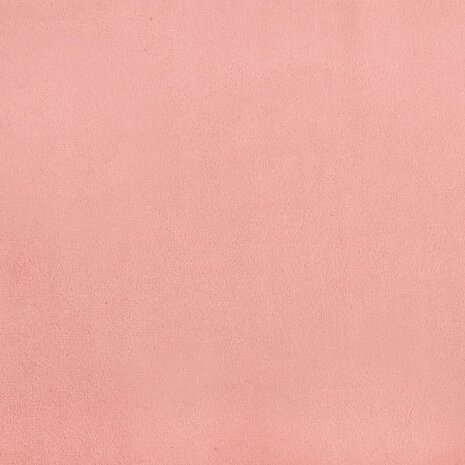 Pocketveringmatras 80x200x20 cm fluweel roze 6
