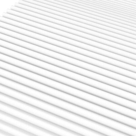 Schuimmatras hardheid H2 H3 90x190 cm wit 6