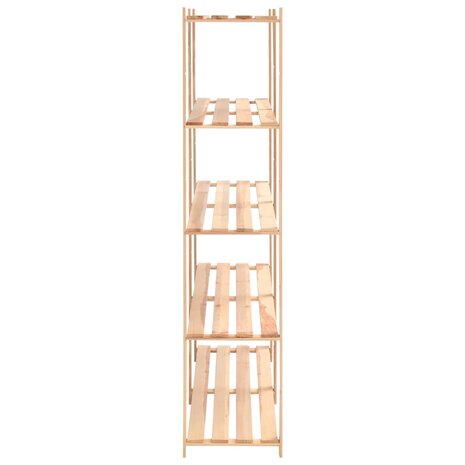 Opbergrek 5-laags 170x38x170 cm massief grenenhout 500 kg 4