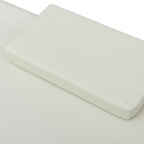 Loungebed stof crème 5