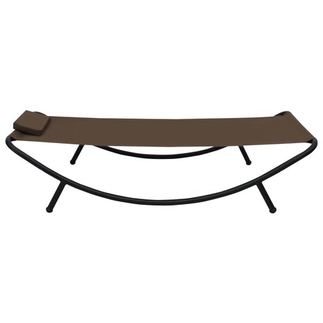 Tuinbed 200x90 cm staal bruin 4
