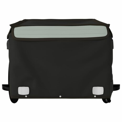 Fietstrailer 45 kg ijzer zwart en grijs 5