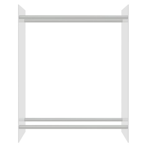 Haardhoutrek 80x35x100 cm gehard glas transparant 3