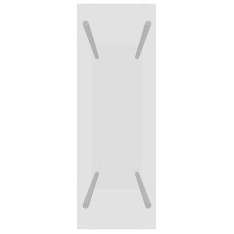 Haardhoutrek 80x35x100 cm gehard glas transparant 4