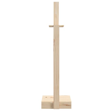 Houtblokhouder 33,5x30x110 cm massief grenenhout 6