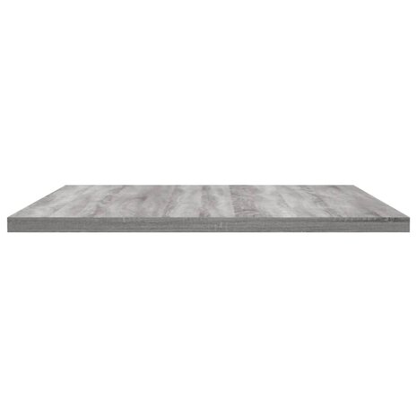 Wandschappen 4 st 60x40x1,5 cm bewerkt hout grijs sonoma eiken 5