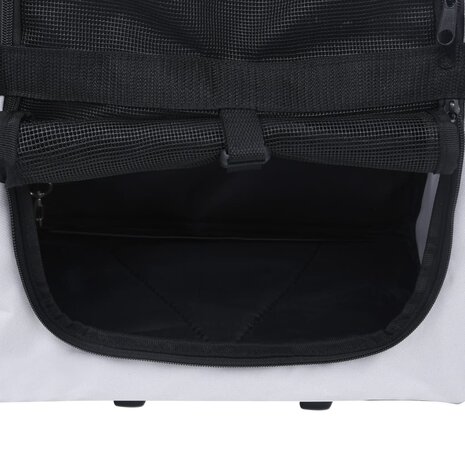 Huisdierentrolley inklapbaar grijs 5