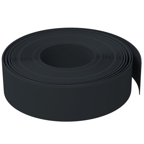 Tuinranden 4 st 10 m 15 cm polyetheen zwart 4