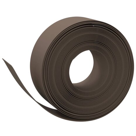 Tuinranden 3 st 10 m 20 cm polyetheen bruin 3