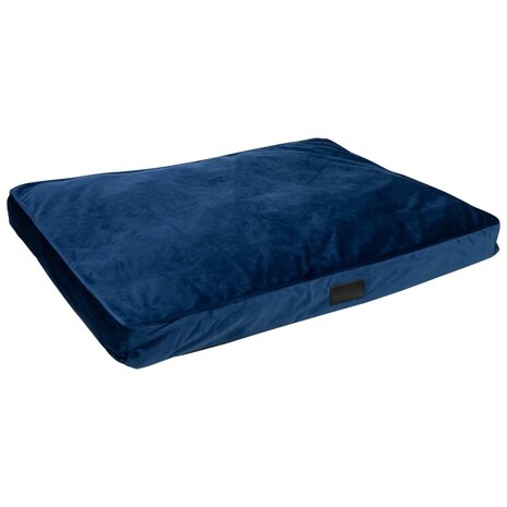 DISTRICT70 Hondenkussen VELURO blauw 1