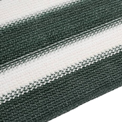 Privacynet 195 g/m² 1,8x10 m HDPE groen en wit 5