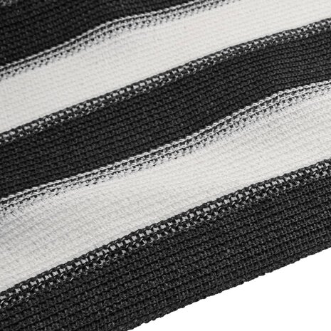 Privacynet 195 g/m² 2x10 m HDPE antracietkleurig en wit 5