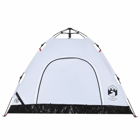 Tent 3-persoons snelontgrendeling verduisterende stof wit 7