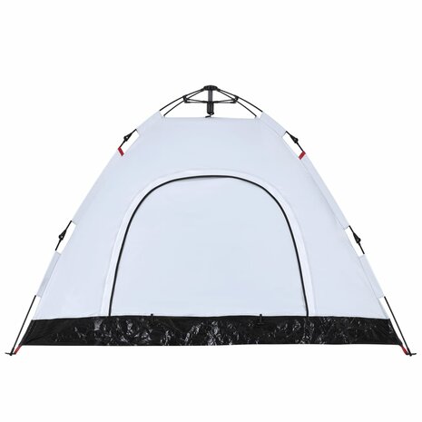 Tent 3-persoons snelontgrendeling verduisterende stof wit 9