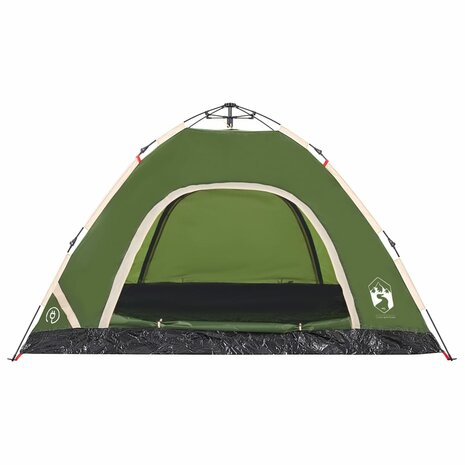 Tent 4-persoons snelontgrendeling groen 6