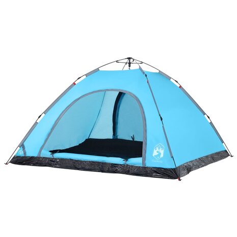 Tent 5-persoons snelontgrendeling blauw 4