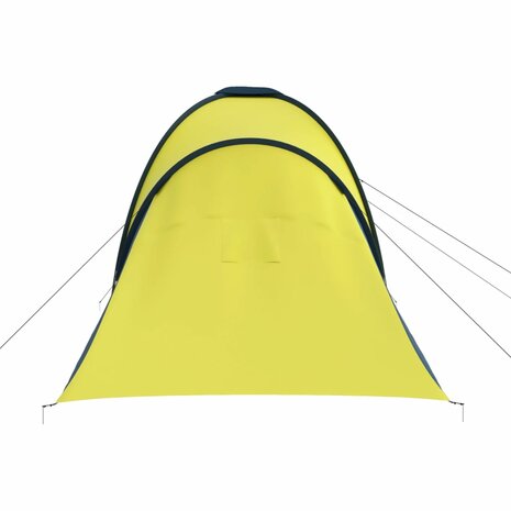 Tent 6-persoons blauw en geel 5