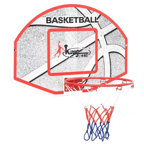 5-delige Basketbalset wandmontage 66x44,5 cm 2