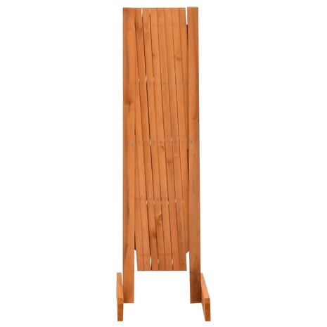 Tuinlatwerk 150x80 cm massief vurenhout oranje 3