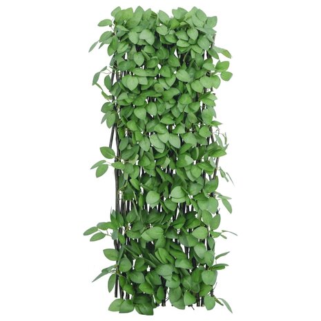  Kunstplant klimop op latwerk 5 st uittrekbaar 180x65 cm groen 5