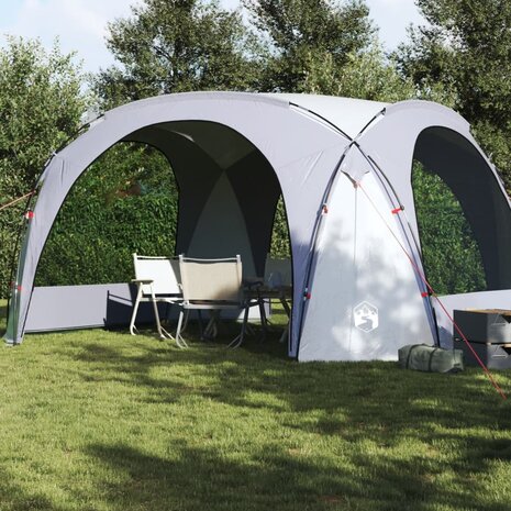 Partytent waterdicht wit en grijs 1