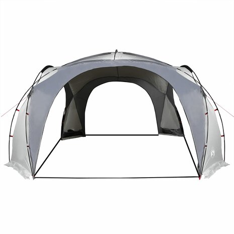 Partytent waterdicht wit en grijs 6