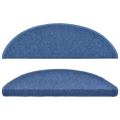 Trapmatten 10 st 56x17x3 cm blauw 4