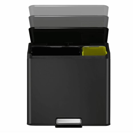 EKO Pedaalemmer Essential 20+9 L zwart 4