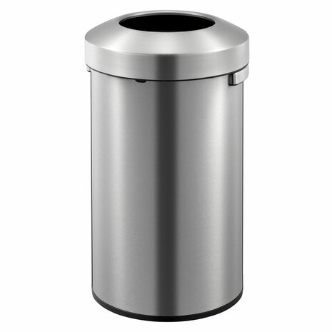 EKO Afvalbak Urban 90 L matzilverkleurig 1