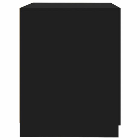 Wasmachinekast 71x71,5x91,5 cm zwart 4