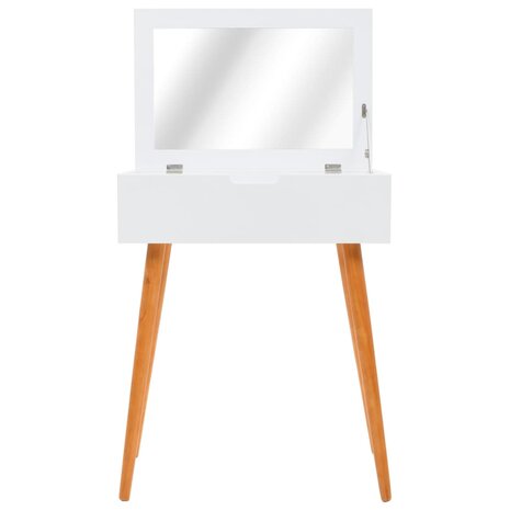 Kaptafel met spiegel 60x40x75 cm MDF 6