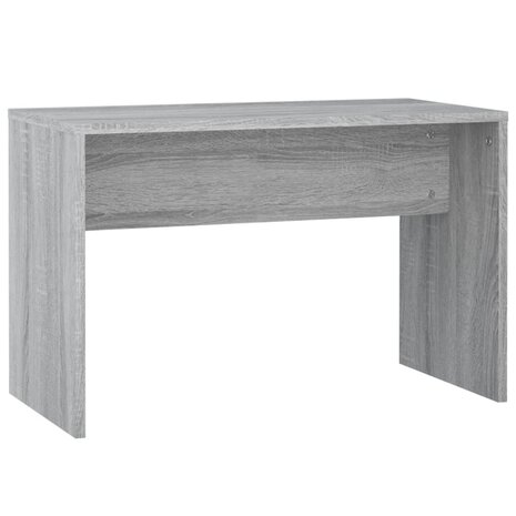 Kaptafelset met LED&apos;s bewerkt hout grijs sonoma 9