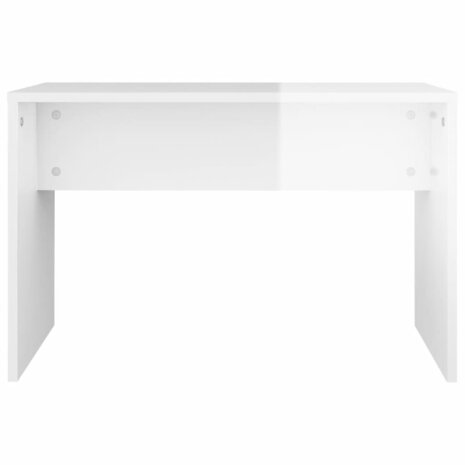 Kaptafelset 74,5x40x141 cm hoogglans wit 8
