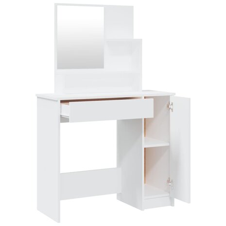 Kaptafelset 86,5x35x136 cm wit 5